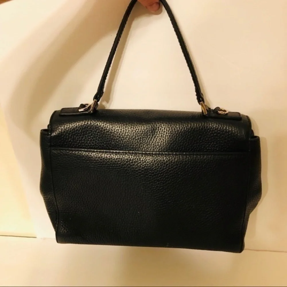 MICHAEL KORS pebbled leather top handle bag